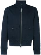 Ami Alexandre Mattiussi High Collar Jacket - Blue