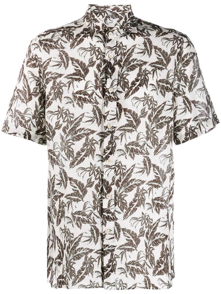 Corneliani Printed Shirt - Neutrals