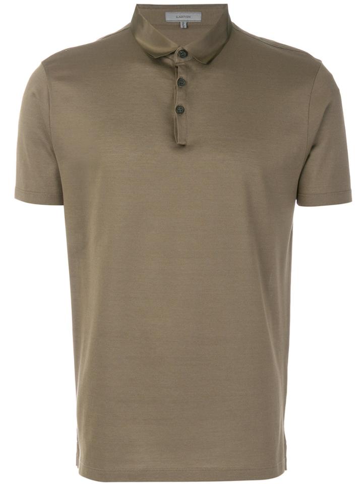 Lanvin Slim Polo Shirt - Green