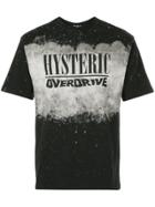 Hysteric Glamour Hysteric Overdrive Print T-shirt - Black
