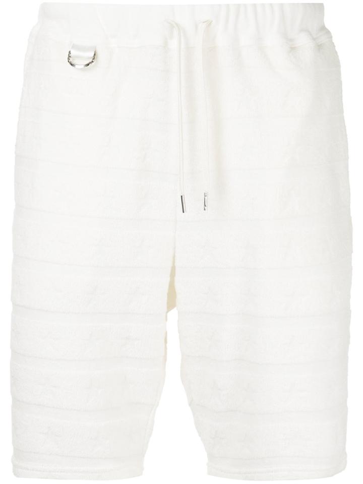 Roar Drawstring Shorts - White