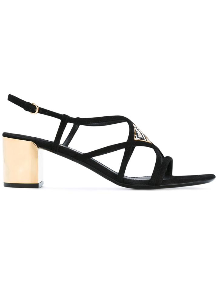 Salvatore Ferragamo Strappy Sandals - Black