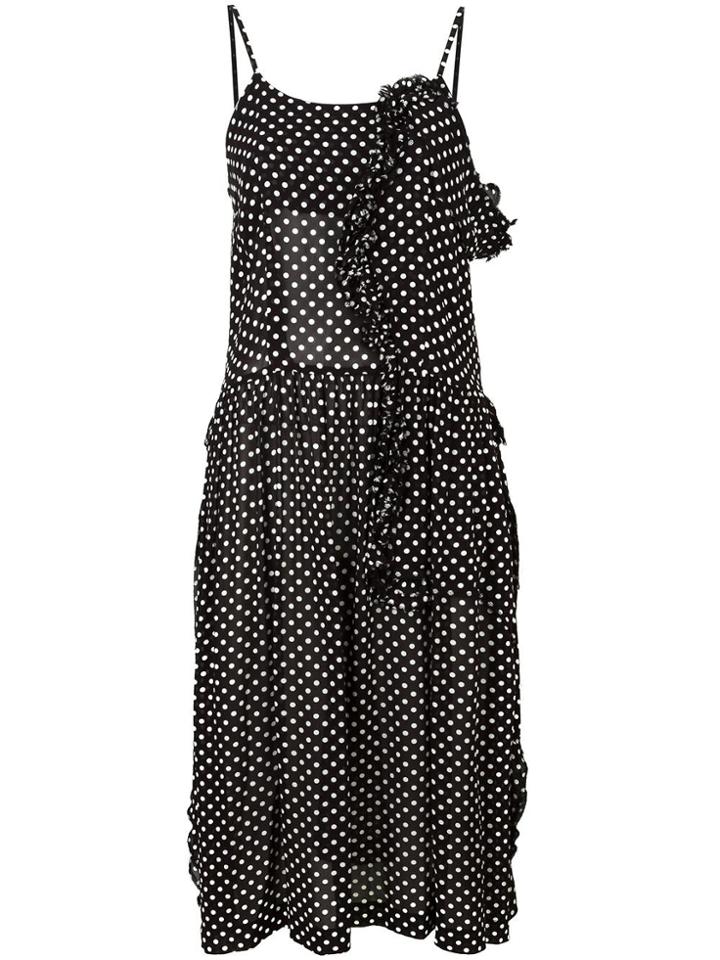Comme Des Garçons Vintage Polka Dot Dress - Black