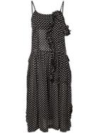 Comme Des Garçons Vintage Polka Dot Dress - Black