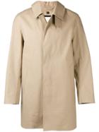 Mackintosh Dunoon Fawn Bonded Cotton Short Coat Gr-1002d - Neutrals