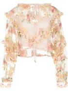 Alice Mccall Adorable Sheer Blouse - White