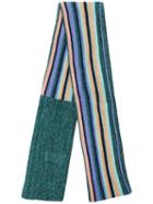 M Missoni Lurex Stripe Scarf - Green