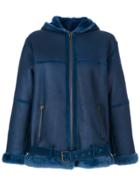 Giorgio Brato Hooded Jacket - Blue