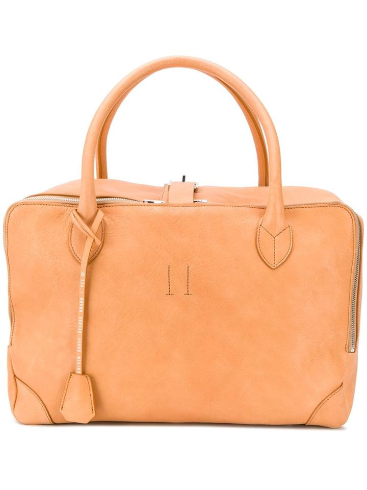 Golden Goose Double-zip Box Bag - Neutrals