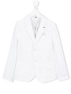Armani Junior Two Button Jacket, Boy's, Size: 12 Yrs, White