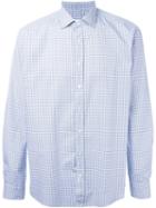 Etro Geometric Print Shirt, Men's, Size: M, White, Cotton
