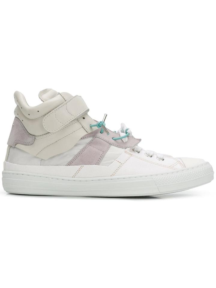 Maison Margiela Lace-up Wire Sneakers - White