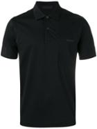 Prada Panelled Polo Shirt, Men's, Size: Xxl, Black, Cotton