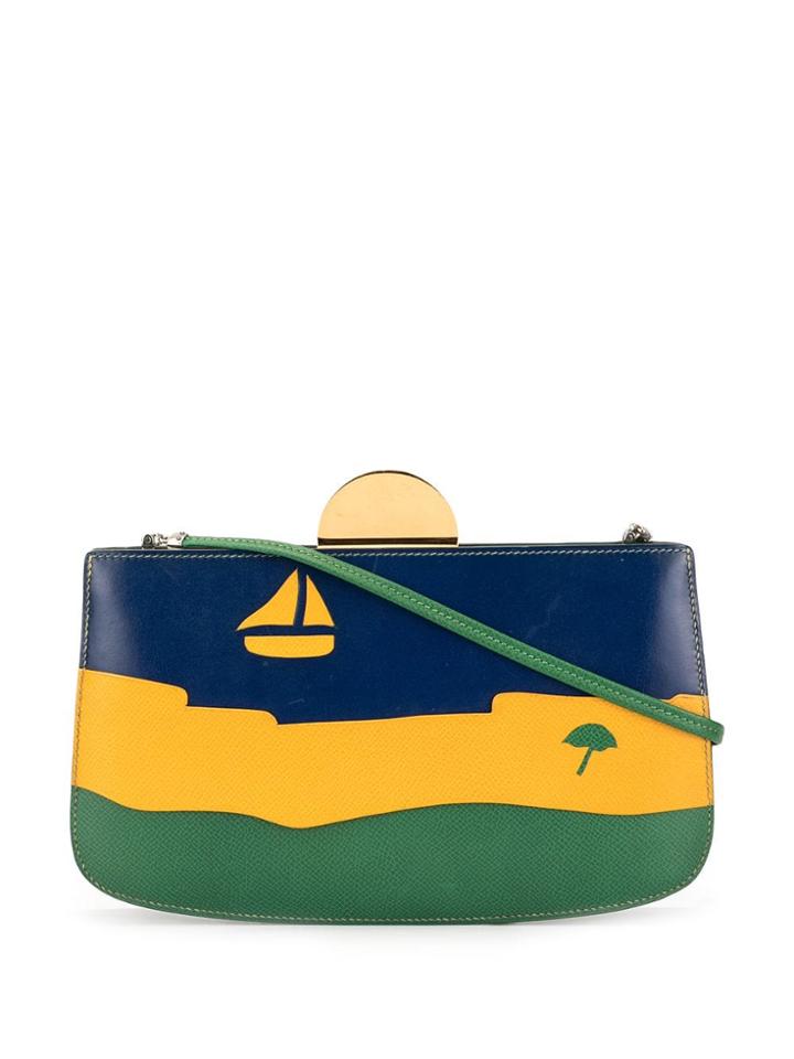 Hermès Pre-owned 1988 Sac A Malice Shoulder Bag - Green