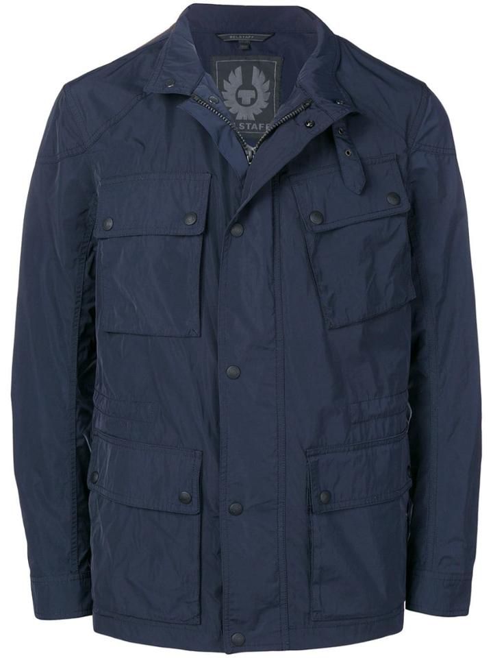 Belstaff Multi-pocket Jacket - Blue