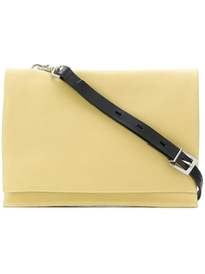 Ally Capellino Valerie Envelope Cross Body Bag - Yellow & Orange