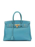 Hermès Pre-owned Birkin 35 Hand Bag - Blue