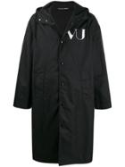 Valentino X Undercover Ufo Print Parka - Black