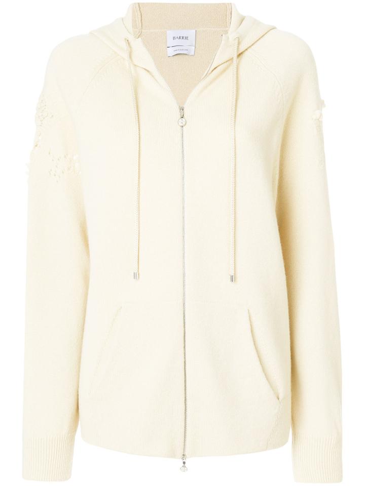Barrie Cashmere Hoodie - Nude & Neutrals