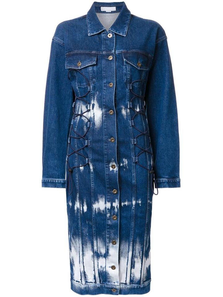Stella Mccartney 'malori' Denim Jacket - Blue