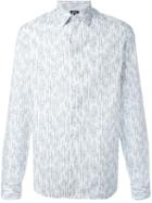 Kenzo Printed Shirt, Men's, Size: 43, White, Cotton