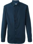 Maison Margiela Classic Casual Shirt, Men's, Size: 50, Blue, Cotton