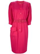 Yves Saint Laurent Vintage Belted Dress
