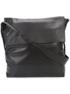 Rick Owens - Foldover Tote Bag - Women - Goat Suede - One Size, Women's, Black, Goat Suede
