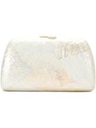 Serpui Mother Of Pearl Clutch - White