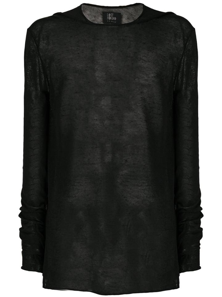 Lost & Found Ria Dunn Fine Knit Jumper - Black