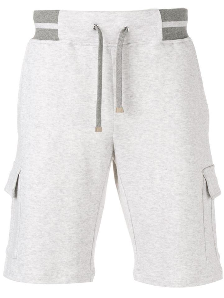 Eleventy Drawstring Casual Shorts - Grey