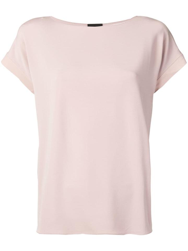Giorgio Armani Short Sleeved Top - Pink