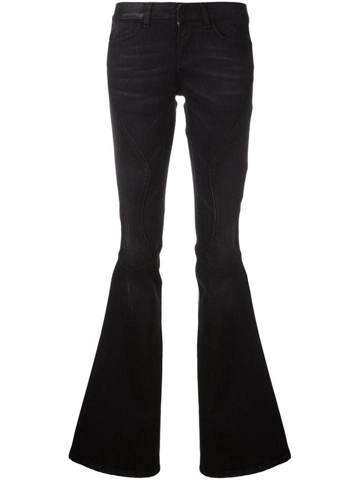 Faith Connexion - Flared Jeans - Women - Cotton/spandex/elastane - 27, Black, Cotton/spandex/elastane