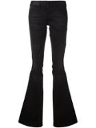 Faith Connexion - Flared Jeans - Women - Cotton/spandex/elastane - 27, Black, Cotton/spandex/elastane