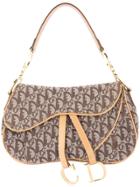 Christian Dior Pre-owned Trotter Saddle Bag - Brown