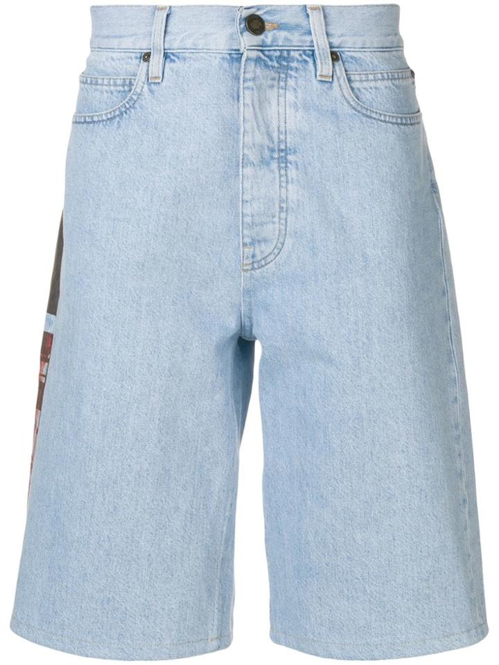 Calvin Klein Jeans Est. 1978 Mid-length Shorts With Photographs - Blue