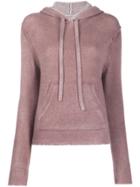 Zadig & Voltaire Hooded Knit Jumper - Pink