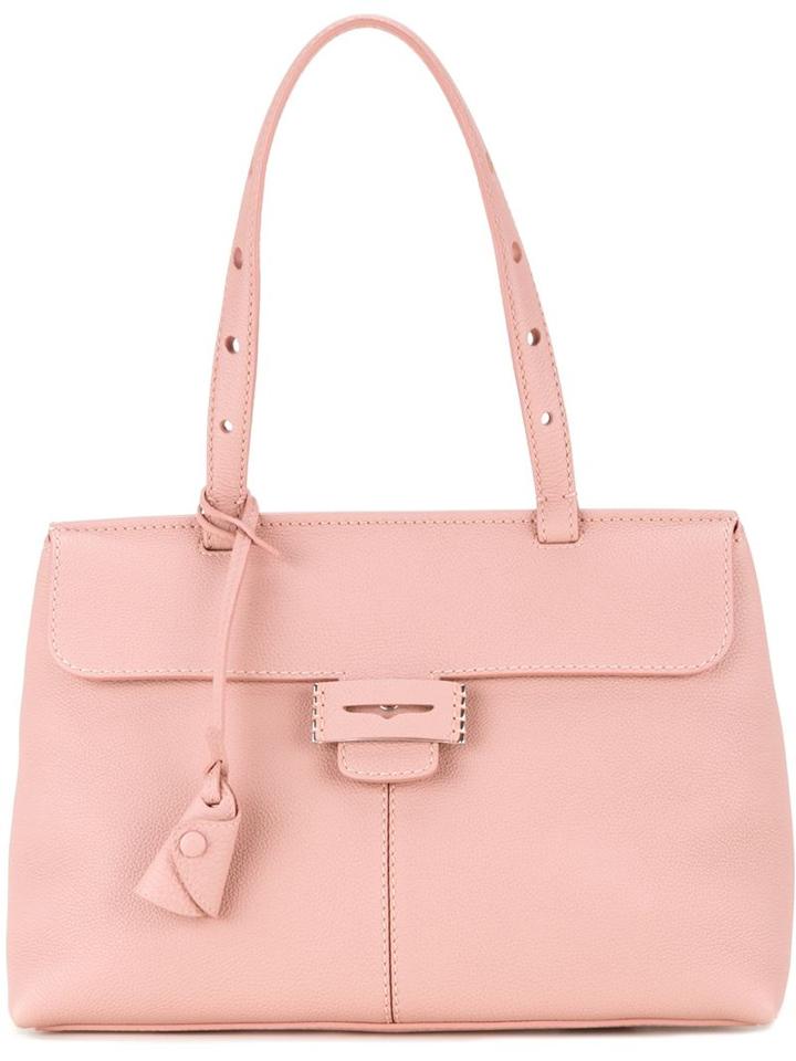 Myriam Schaefer Lord Tote, Women's, Pink/purple, Calf Leather