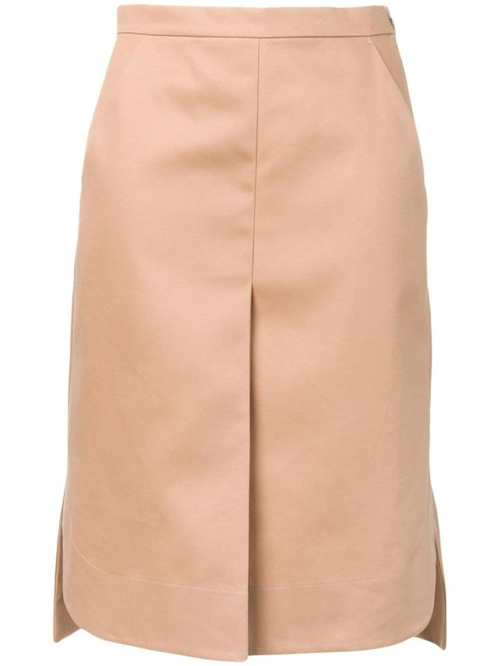 Jil Sander Navy High Low Hem Shirt - Brown