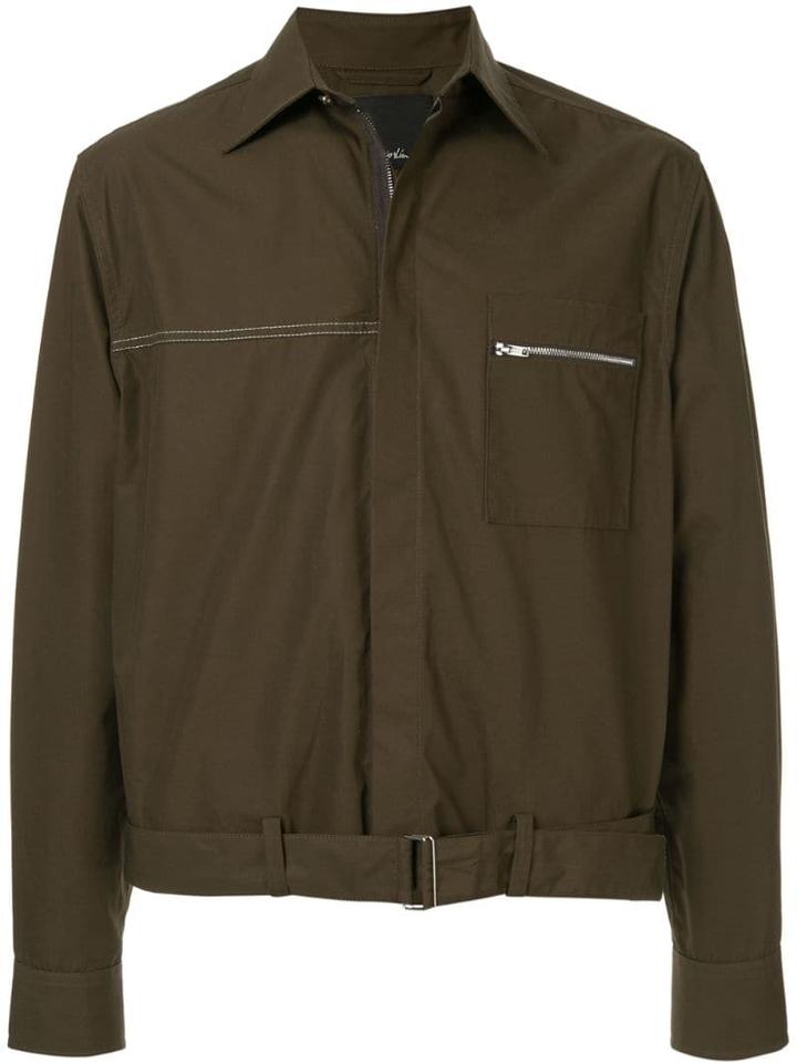 3.1 Phillip Lim Belted Shirt-jacket - Brown