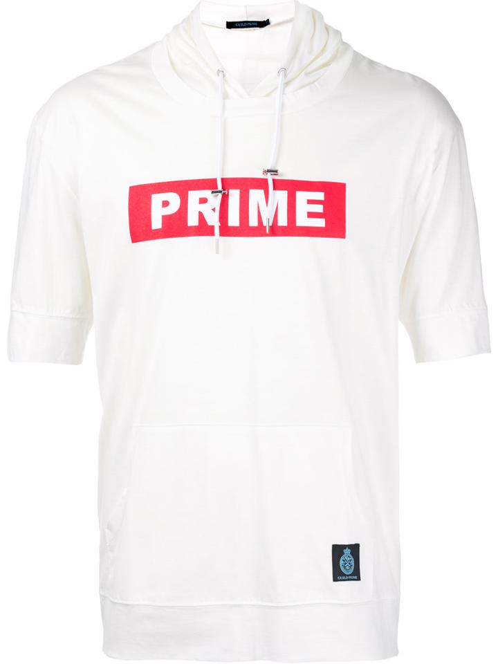 Guild Prime - 'prime' Hooded T-shirt - Men - Cotton/lyocell - 2, White, Cotton/lyocell