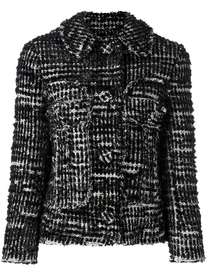 Simone Rocha Woven Cropped Jacket