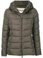 Herno Detachable Hood Padded Jacket - Green