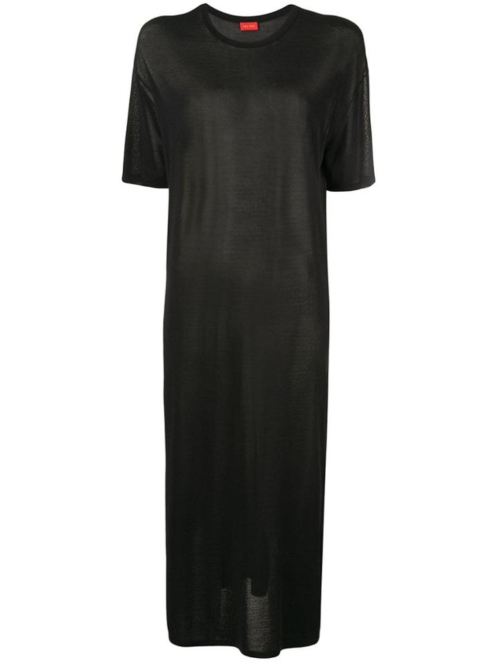 Des Prés Long-length T-shirt Dress - Black