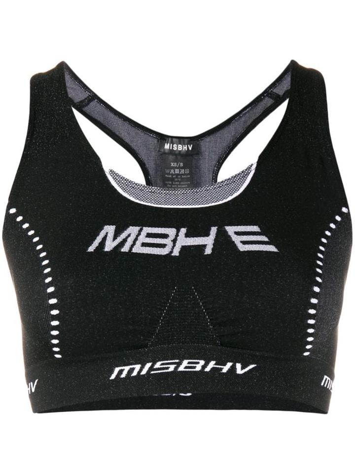 Misbhv Active Future Crop Top - Black