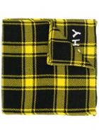 Givenchy Checked Winter Scarf - Yellow