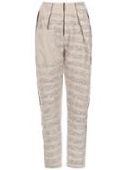 Cruise Jacquard Sauipe Pants - Neutrals
