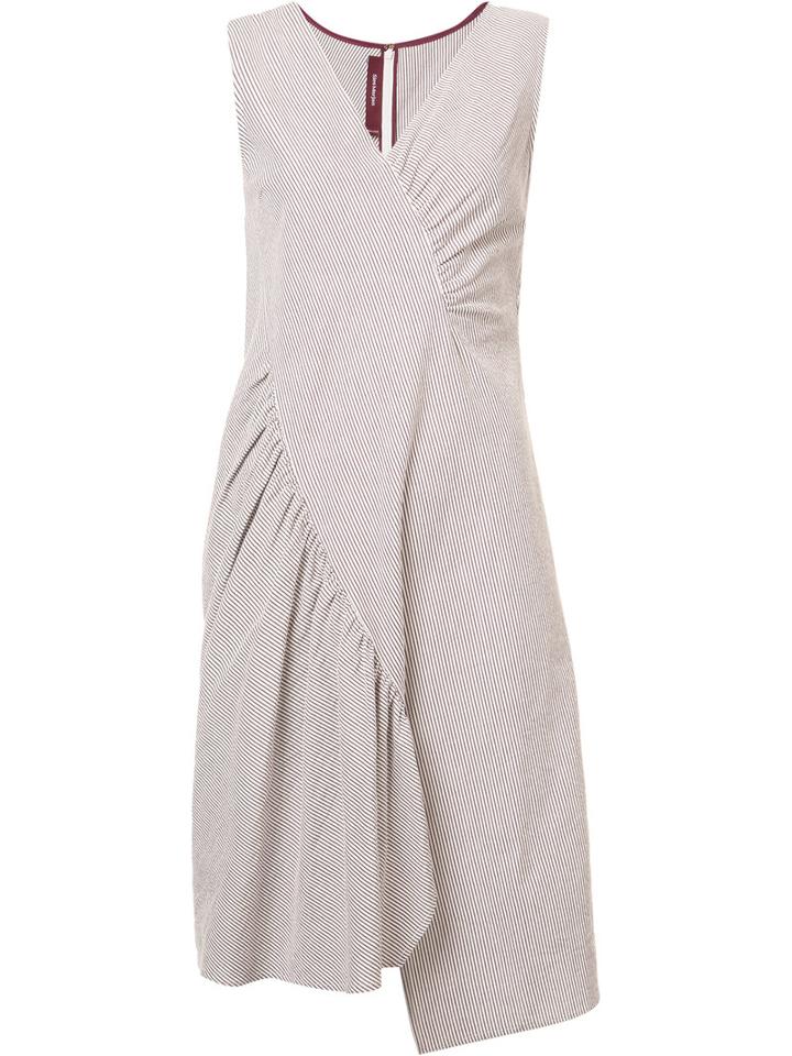 Sies Marjan Gathered Detail Dress, Size: 8, Red, Cotton