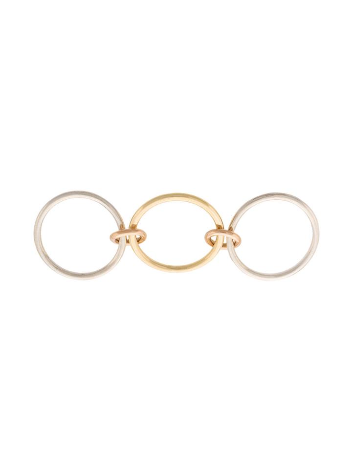 Spinelli Kilcollin Solarium Linked Rings - Grey