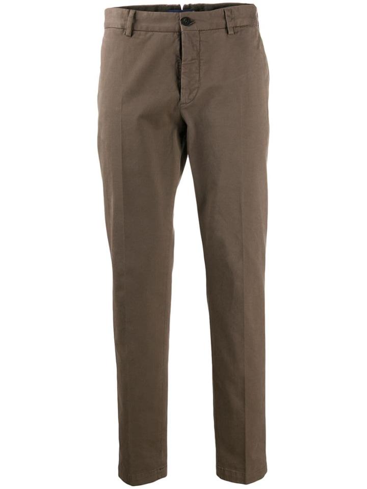 Incotex Tailored Slim-fit Chinos - Brown